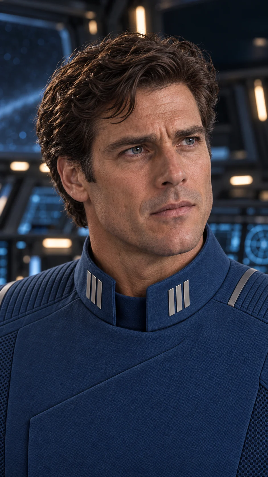 Illustrative portrait of Captain Kip Eastcott.